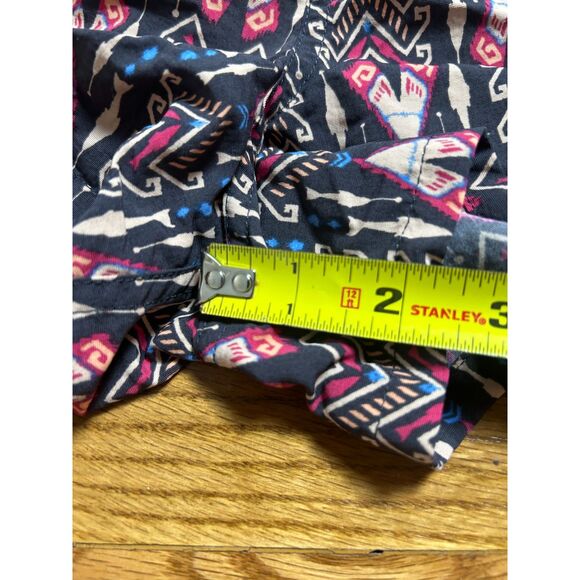 Patagonia Womens Barely Baggies Shorts Large Aztec Geometric 2.5” Unlined - Picture 3 of 7